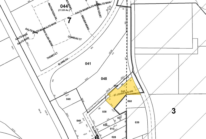 1314 Ellsworth Industrial Blvd NW, Atlanta, GA for sale - Plat Map - Image 2 of 10