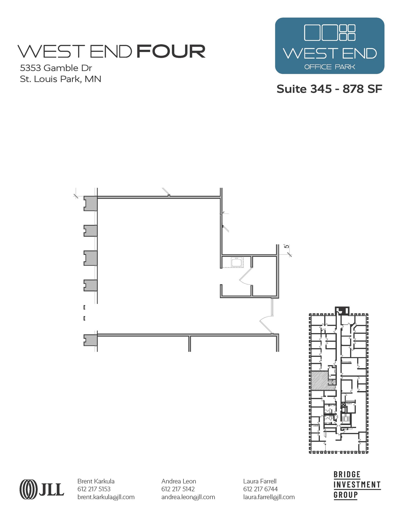 1665 Utica Ave S, Saint Louis Park, MN for lease Floor Plan- Image 1 of 1