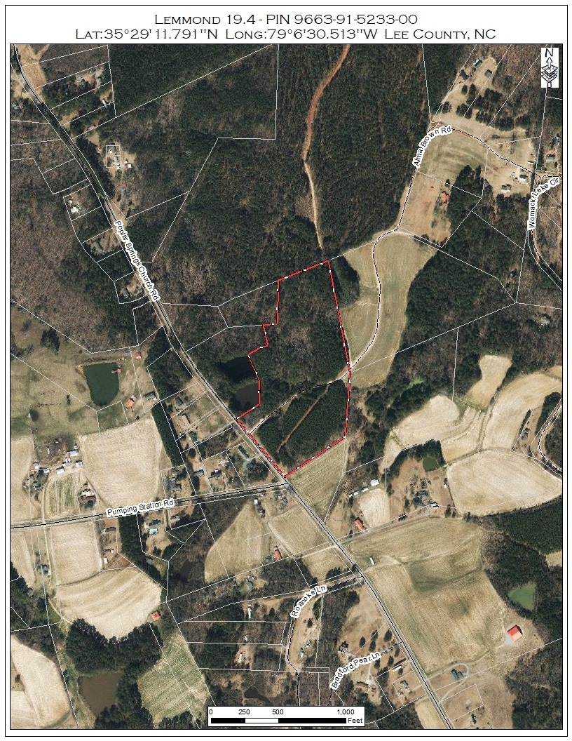 0 Poplar Springs Church Rd, Sanford, NC for sale Aerial- Image 1 of 3