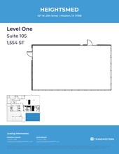 427 W 20th St, Houston, TX for lease Site Plan- Image 1 of 2