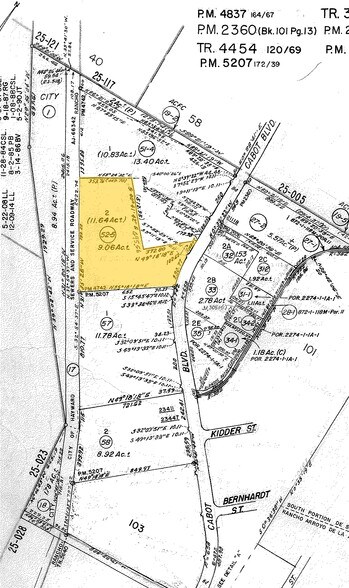 21201 Cabot Blvd, Hayward, CA for lease - Plat Map - Image 2 of 2