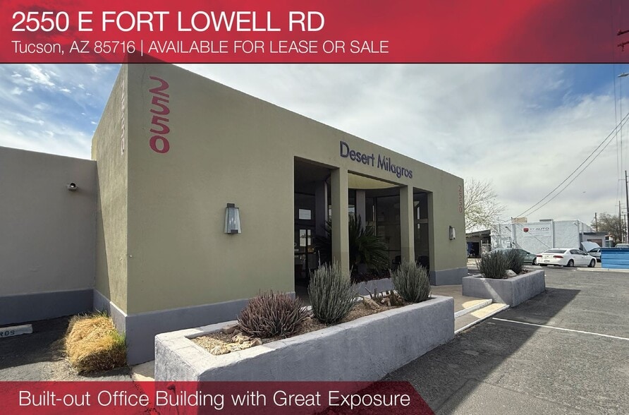 2550 E Fort Lowell Rd, Tucson, AZ for sale - Building Photo - Image 1 of 8