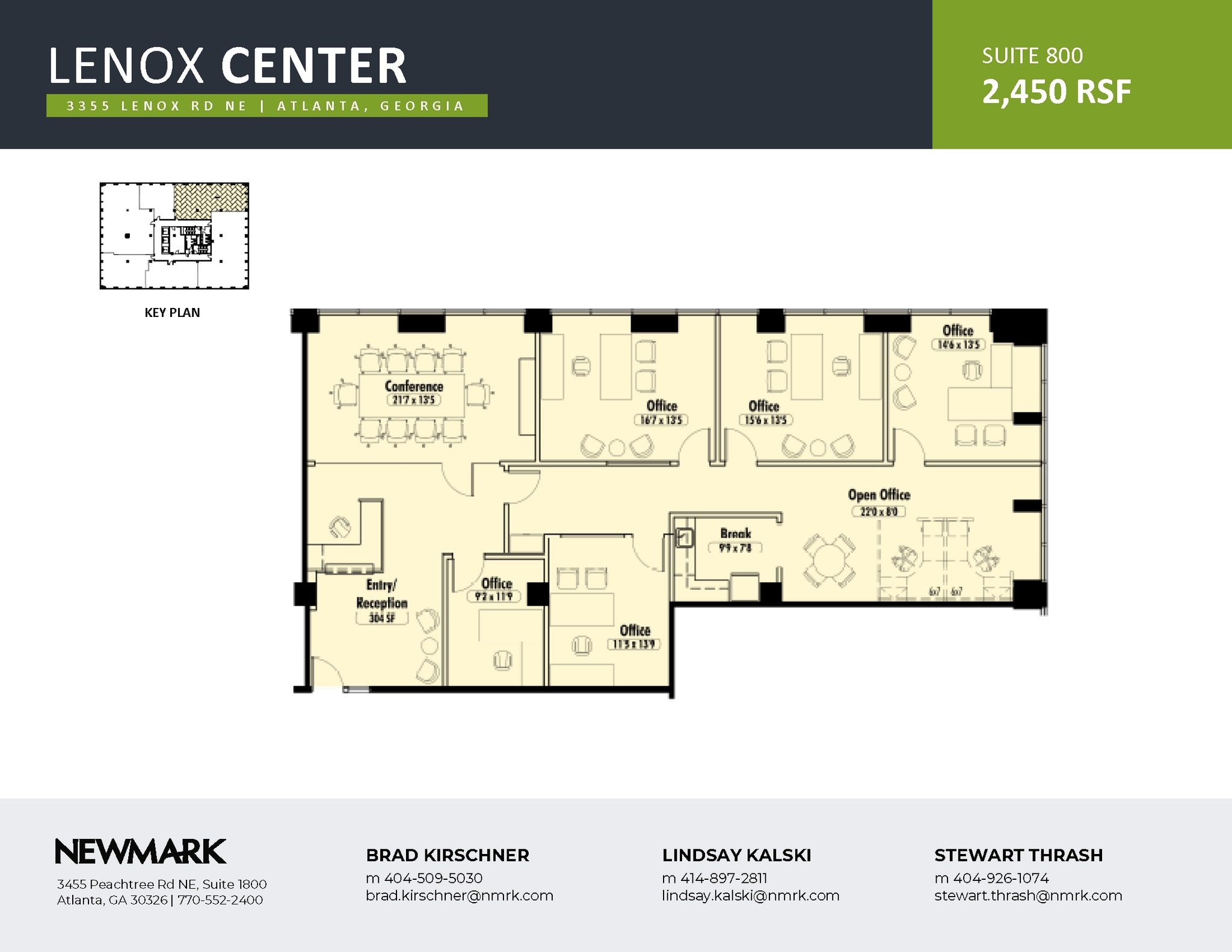 3355 Lenox Rd NE, Atlanta, GA for lease Floor Plan- Image 1 of 1