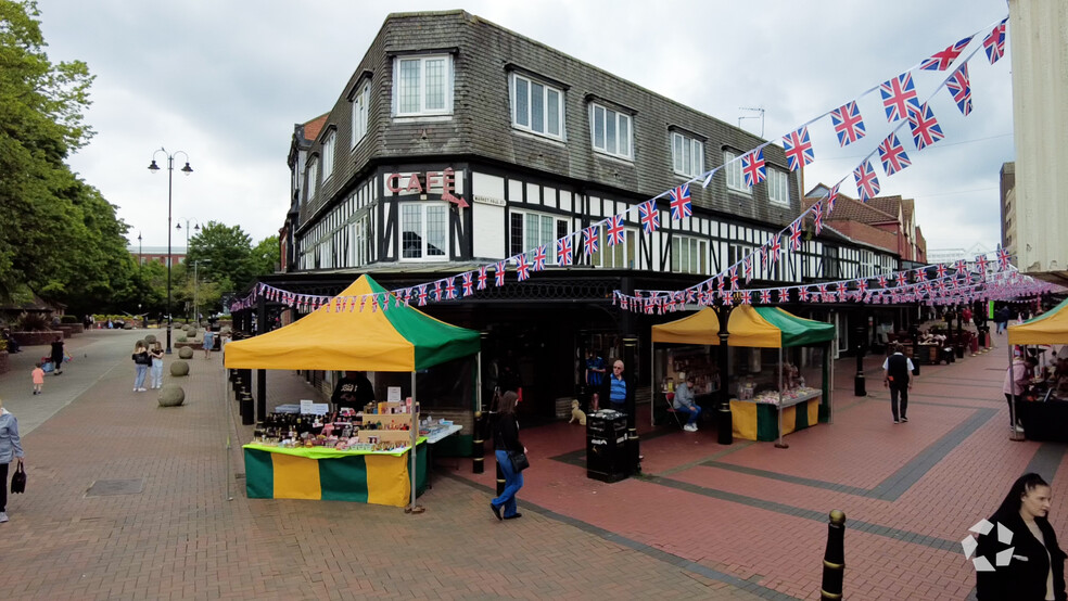 Market Hall St, Cannock for lease - Aerial Video - Image 2 of 18