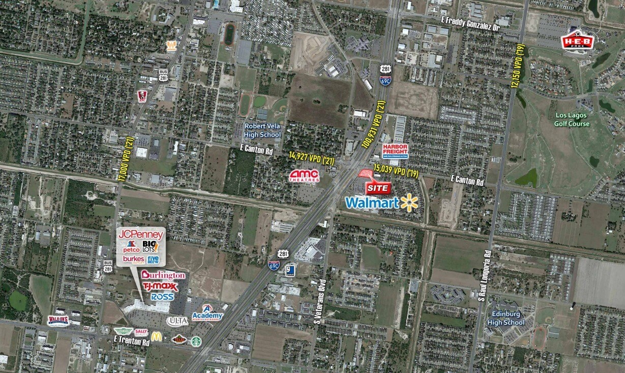 Highway 281 & Canton Rd, Edinburg, TX 78542 Retail for Lease
