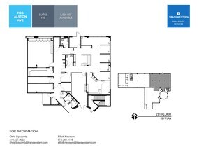 1106 Alston Ave, Fort Worth, TX for lease Floor Plan- Image 1 of 1