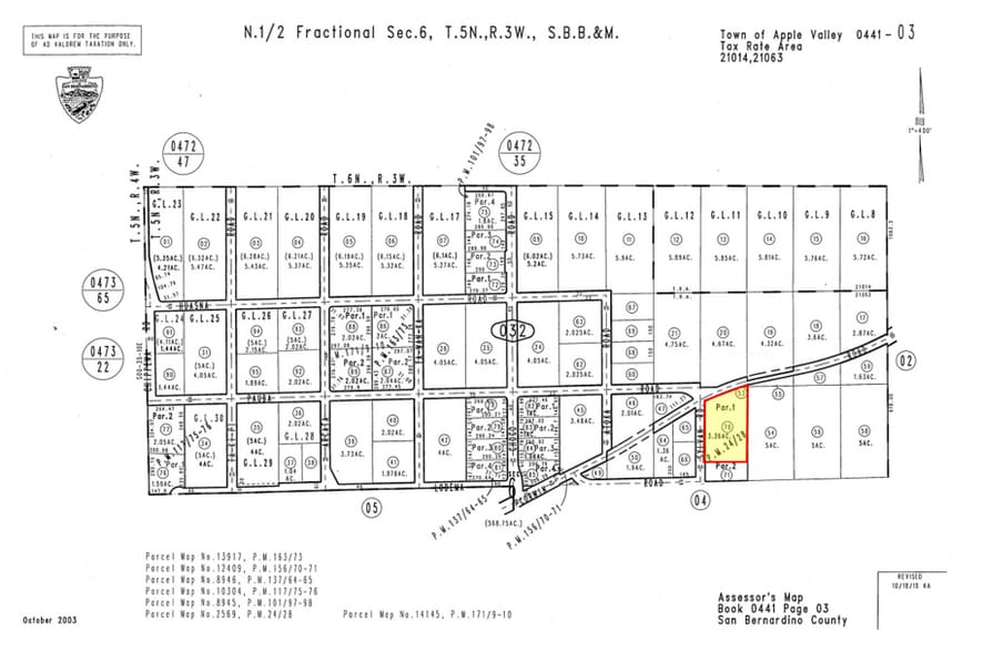 Corwin Rd, Apple Valley, CA for sale - Building Photo - Image 2 of 2