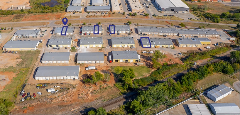 8001 N Classen Blvd, Oklahoma City, OK for lease Aerial- Image 1 of 3