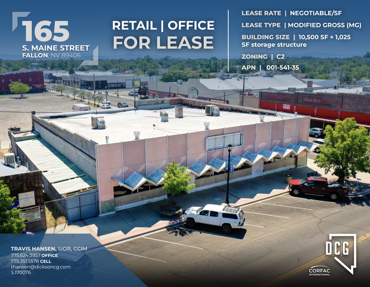 165 S Maine St, Fallon, NV for lease - Primary Photo - Image 1 of 9