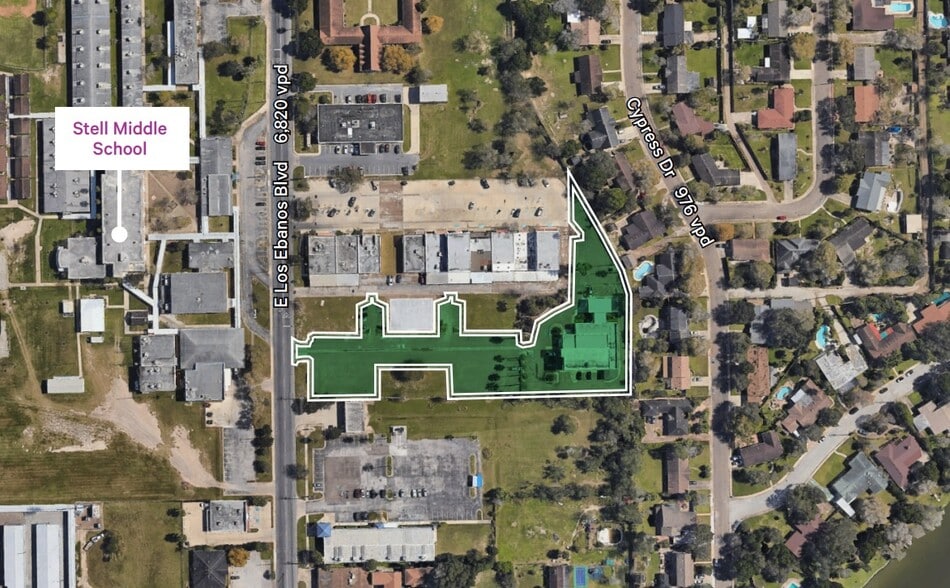 1024 W Los Ebanos Blvd, Brownsville, TX for sale - Aerial - Image 3 of 8