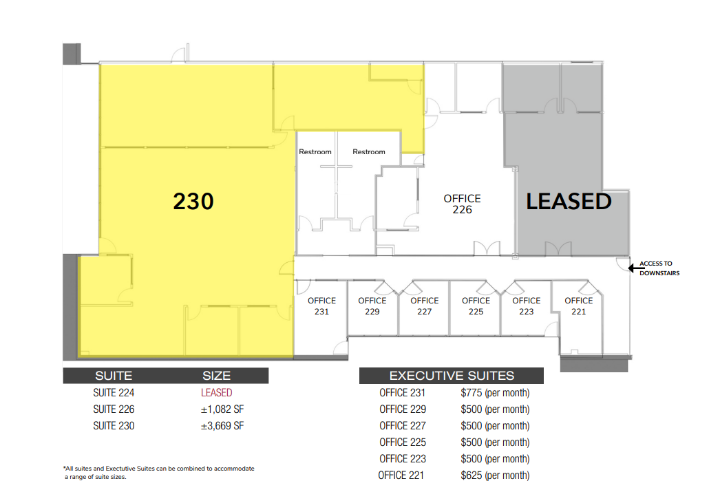 685 E Cochran St, Simi Valley, CA for lease Floor Plan- Image 1 of 1