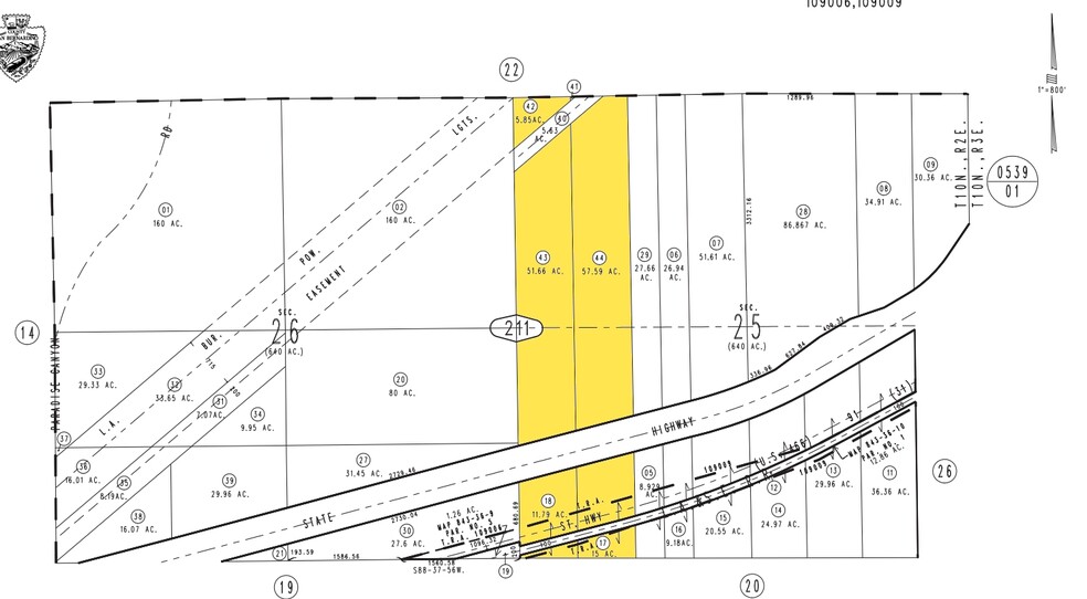 17 Yermo Rd, Yermo, CA for sale - Plat Map - Image 3 of 12