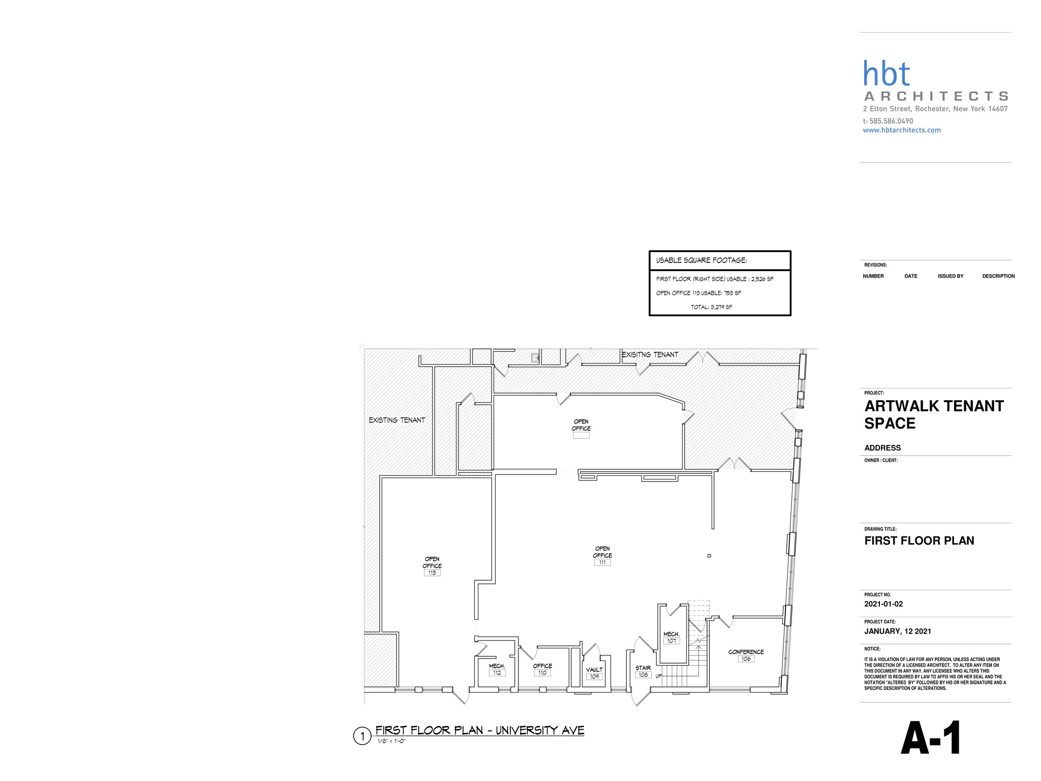 860 University Ave, Rochester, NY for lease Site Plan- Image 1 of 2