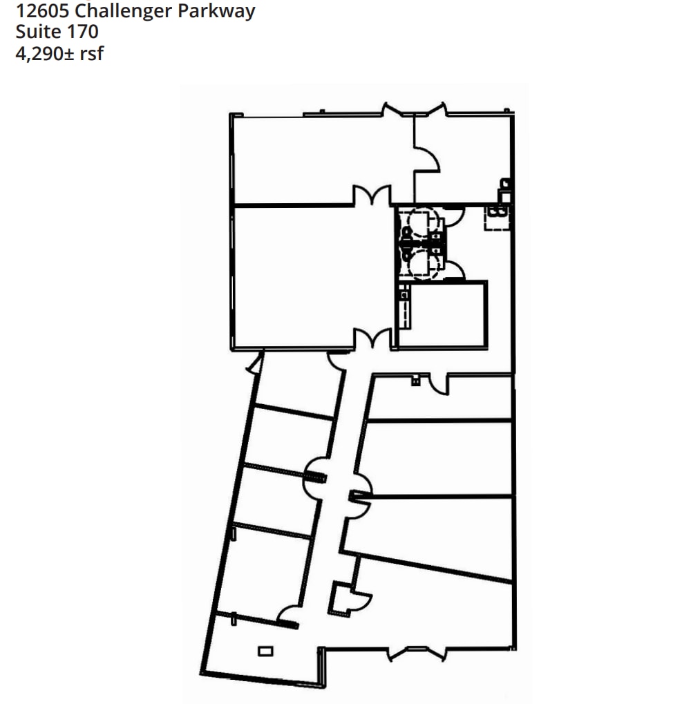12661 Challenger Pky, Orlando, FL for lease Floor Plan- Image 1 of 1