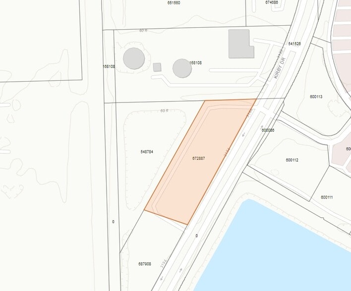 3220 Kirby Dr, Pearland, TX for lease - Plat Map - Image 2 of 9