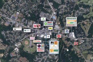 Neal Hawkins Union Rd, Gastonia, NC - AERIAL  map view