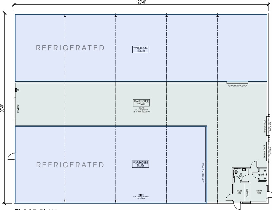 515 Mills Rd, Garland, TX for lease Floor Plan- Image 1 of 3
