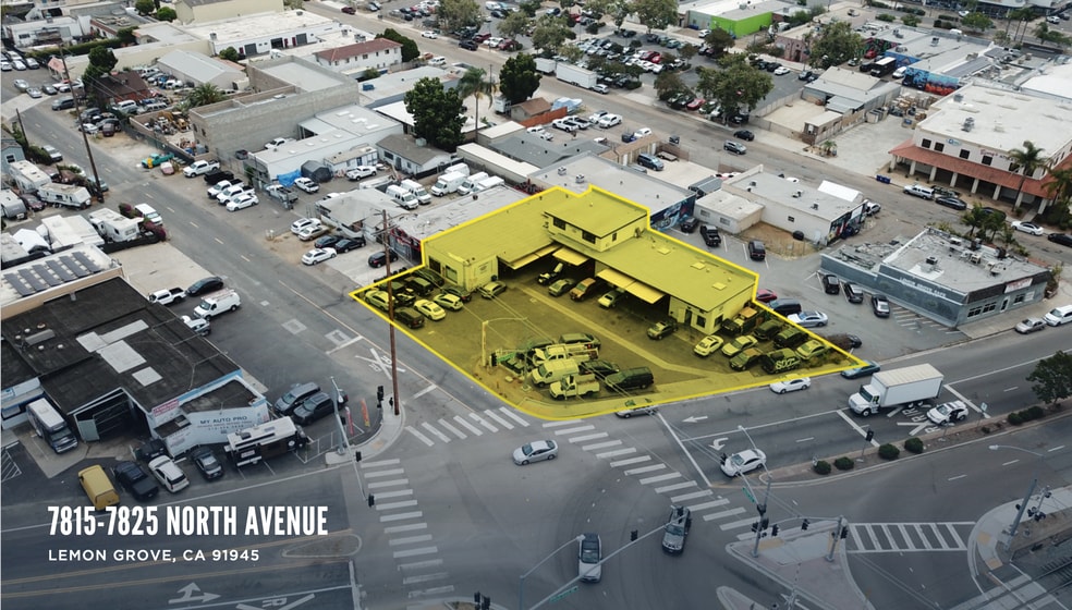 7815-7825 North ave, Lemon Grove, CA for lease - Building Photo - Image 2 of 5