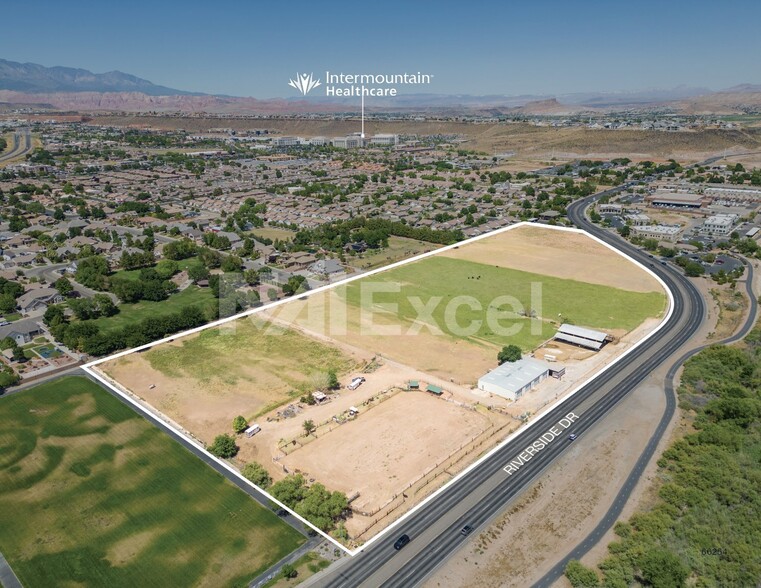 900 Riverside Dr, St George, UT for lease - Aerial - Image 1 of 2