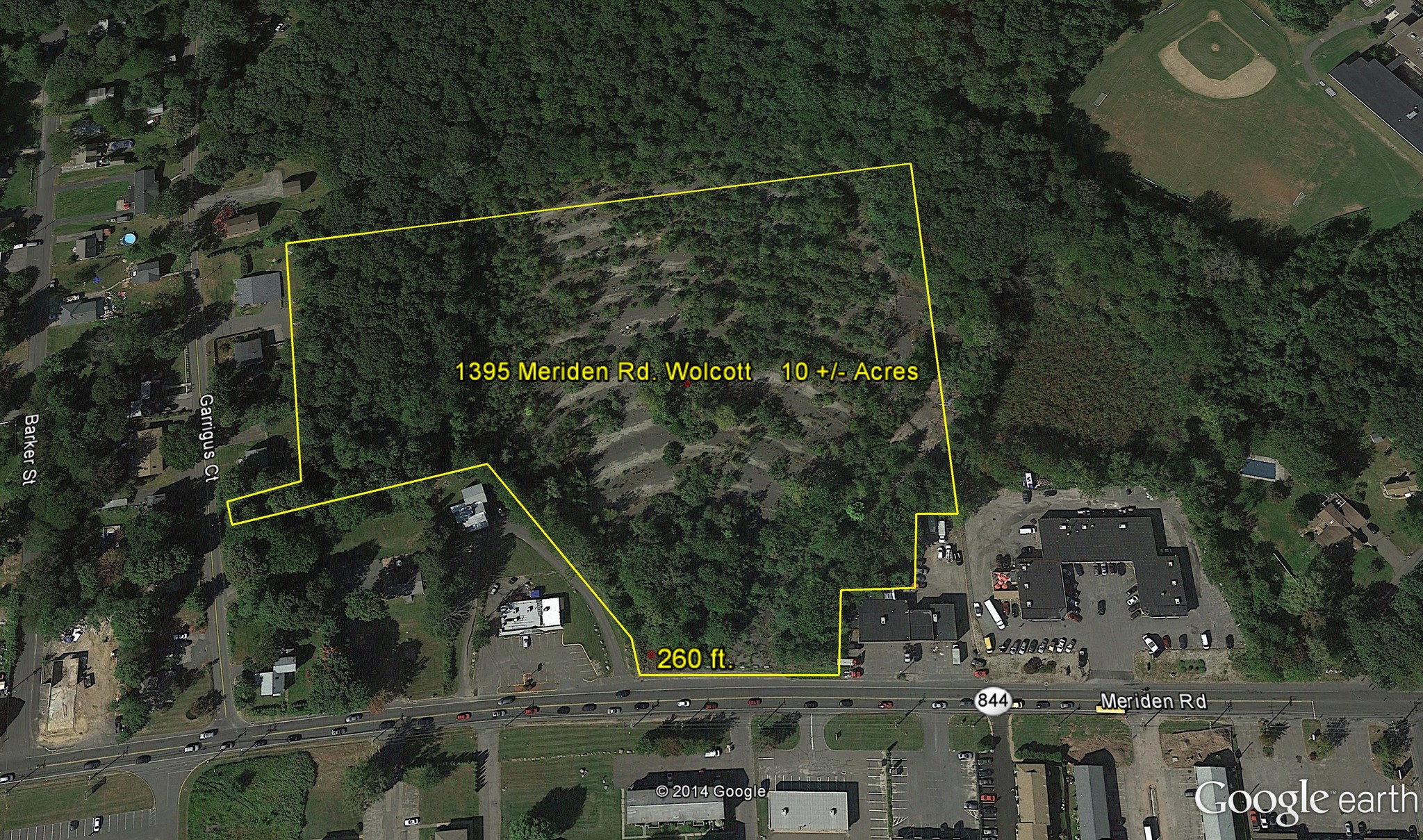 1395 Meriden Rd, Wolcott, CT for sale Aerial- Image 1 of 1