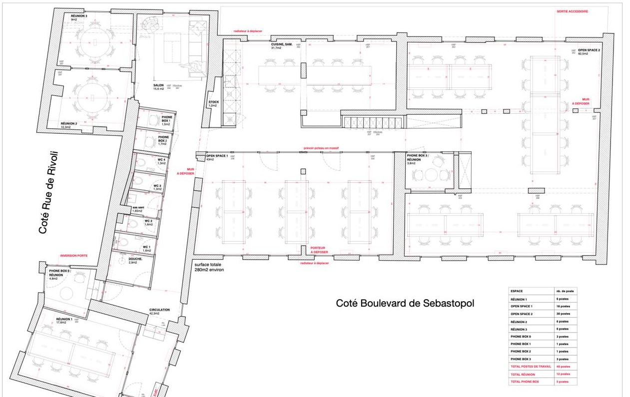 9-11 Boulevard De Sébastopol, Paris for lease Interior Photo- Image 1 of 12