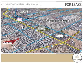 4133 W Patrick Ln, Las Vegas, NV - aerial  map view - Image1