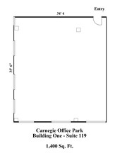 600 N Bell Ave, Carnegie, PA for lease Site Plan- Image 1 of 1