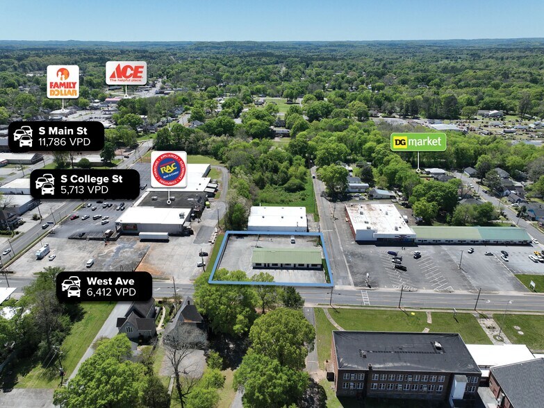 321 West Ave, Cedartown, GA for sale - Building Photo - Image 1 of 1