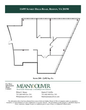 11495 Sunset Hills Rd, Reston, VA for lease Floor Plan- Image 1 of 1