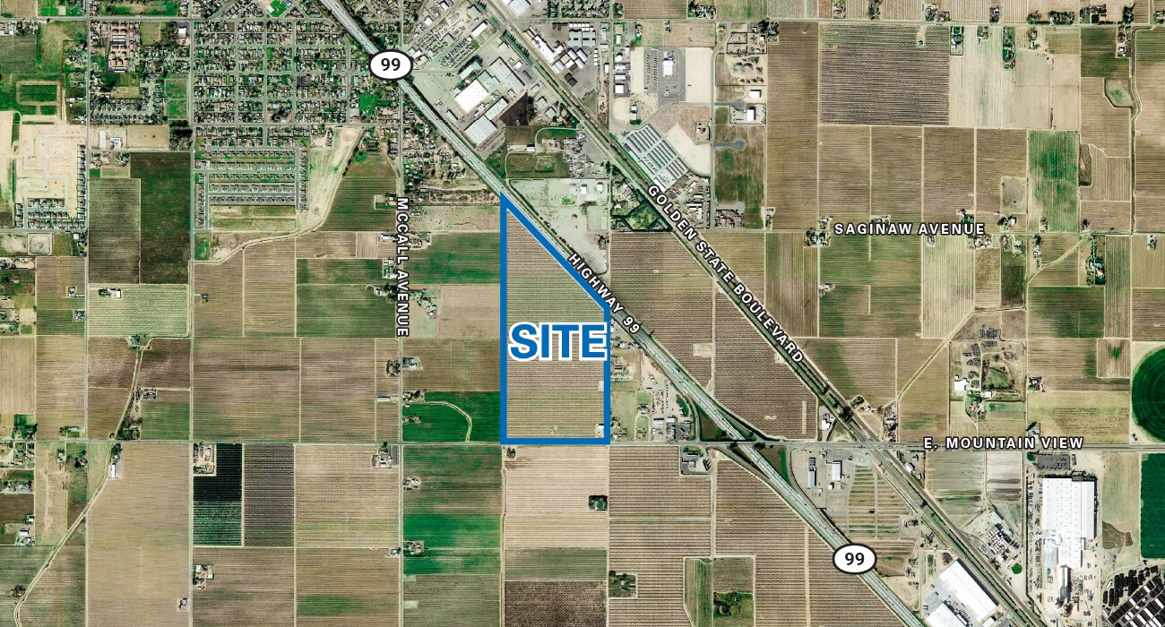 10362 E Mountain View Ave, Selma, CA for sale Aerial- Image 1 of 1