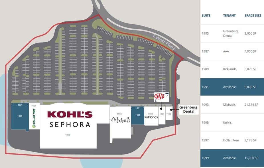 1995 East-west Pky, Orange Park, FL for lease - Site Plan - Image 2 of 2