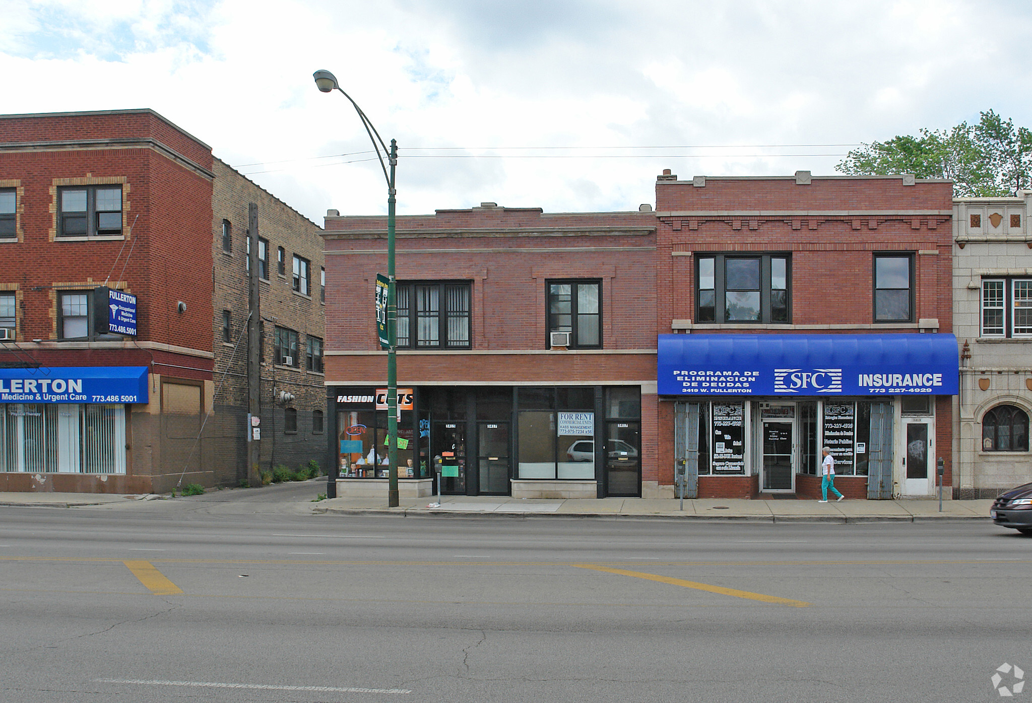 3415-3417 W Fullerton Ave, Chicago, IL for lease Building Photo- Image 1 of 12