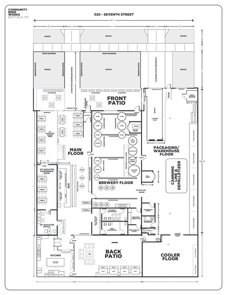 520 7th St, Buffalo, NY for lease - Site Plan - Image 1 of 20