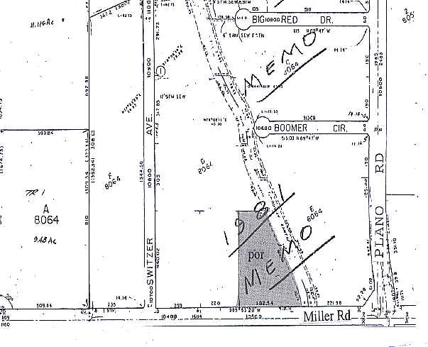 10551 Miller Rd, Dallas, TX for sale Plat Map- Image 1 of 1