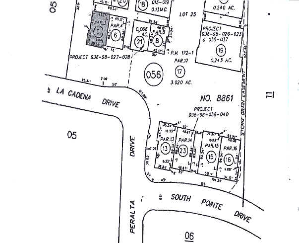 23171-23173 La Cadena Dr, Laguna Hills, CA for lease - Plat Map - Image 2 of 19