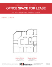 200 W 22nd St, Lombard, IL for lease Floor Plan- Image 1 of 2