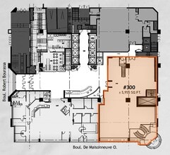 2001 Boul Robert-Bourassa, Montréal, QC for lease Floor Plan- Image 1 of 1