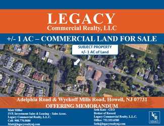 More details for 935 Adelphia Rd, Howell, NJ - Land for Sale