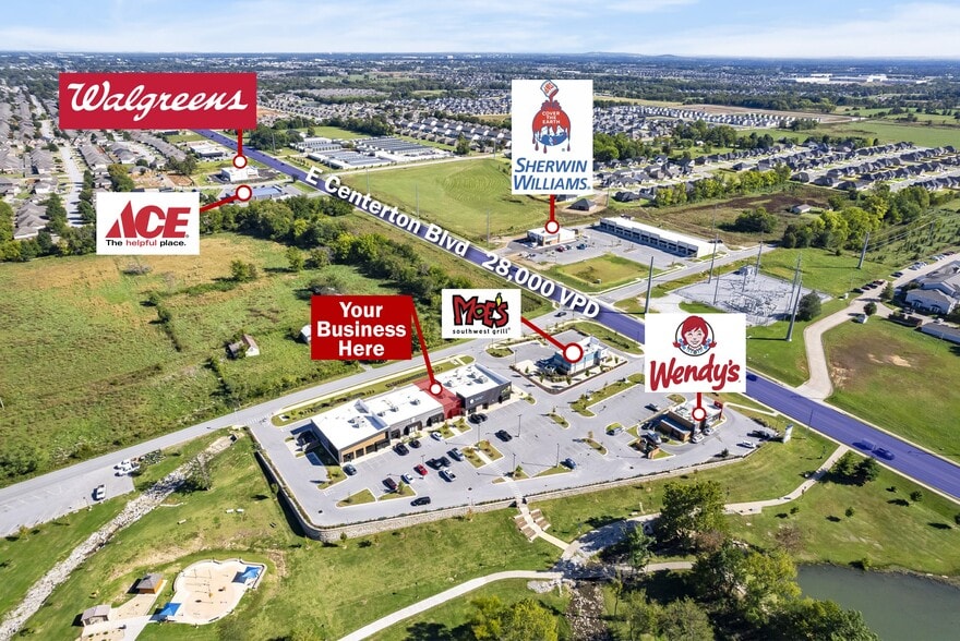 504 E Centerton Blvd, Centerton, AR for lease - Building Photo - Image 2 of 23