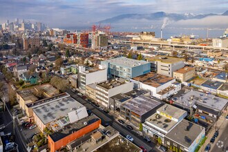 1223 Frances St, Vancouver, BC - AERIAL map view