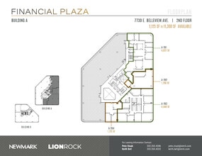 7730 E Belleview Ave, Greenwood Village, CO for lease Floor Plan- Image 2 of 2