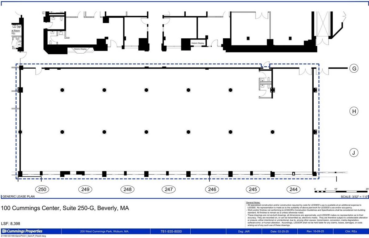 100 Cummings Ctr, Beverly, MA for lease Floor Plan- Image 1 of 1