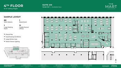 222 Merchandise Mart Plz, Chicago, IL for lease Floor Plan- Image 2 of 2