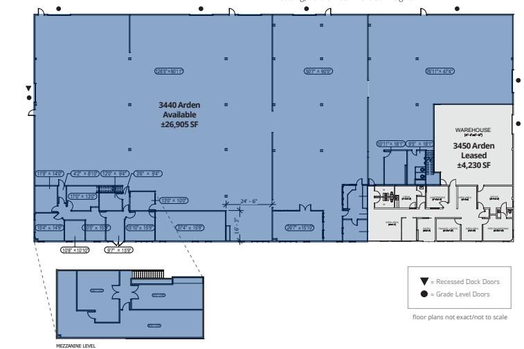 3440-3450 Arden Rd, Hayward, CA for lease - Floor Plan - Image 2 of 14
