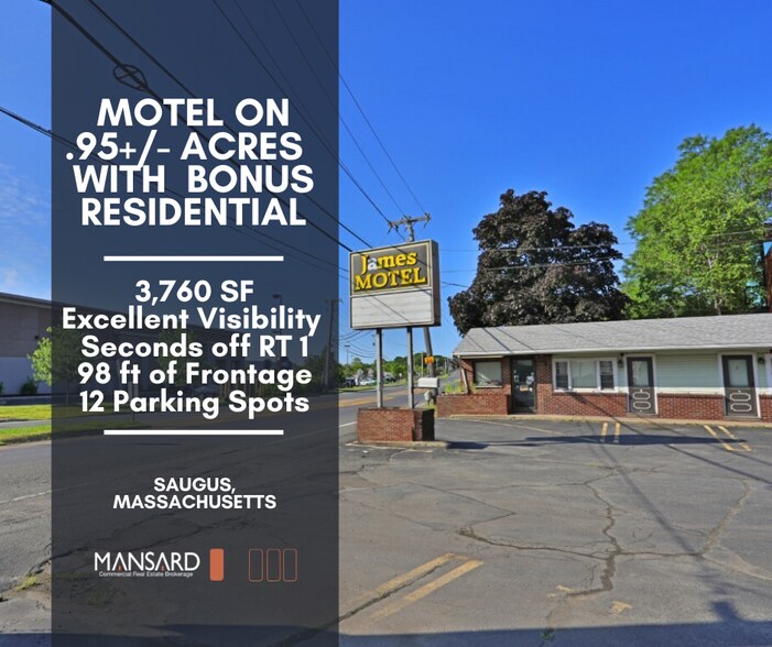 1709 Broadway, Saugus, MA for sale - Building Photo - Image 1 of 1