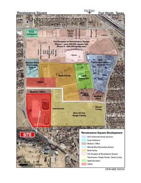 3650 Wichita st, Fort Worth, TX for sale - Aerial - Image 1 of 2