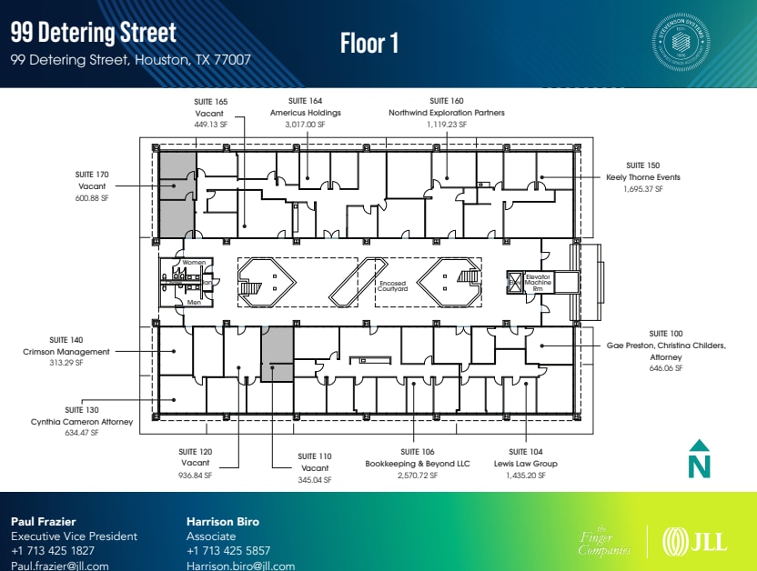 99 Detering St, Houston, TX for lease Floor Plan- Image 1 of 1