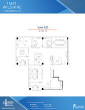 11601 Wilshire Blvd, Los Angeles, CA for lease Floor Plan- Image 1 of 2