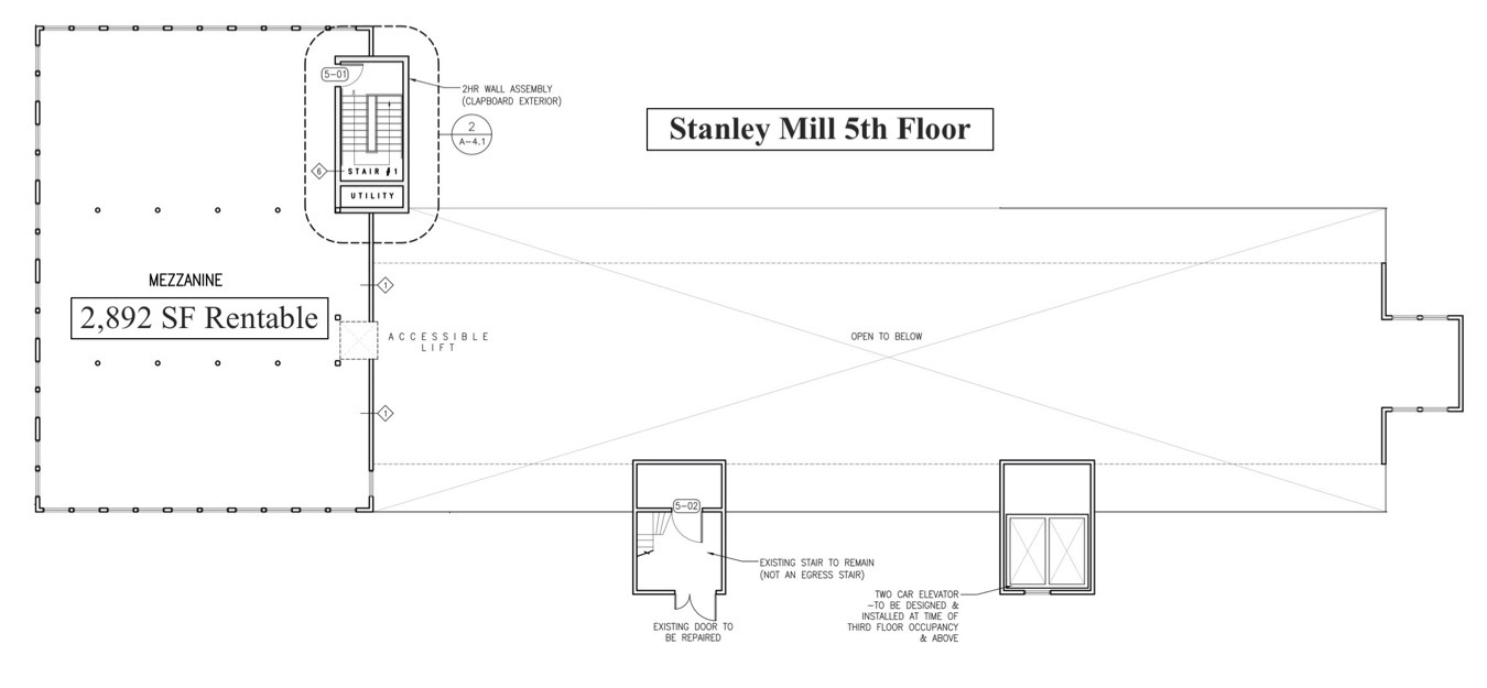 146 Mendon St, Uxbridge, MA for lease Floor Plan- Image 1 of 2