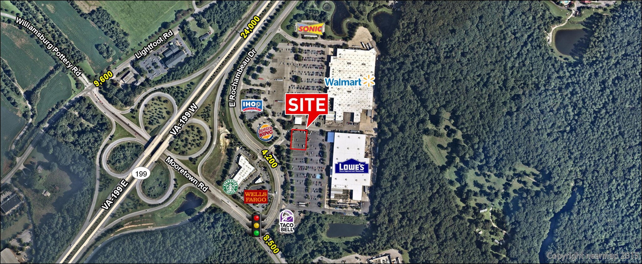 801 E Rochambeau Dr, Williamsburg, VA for sale Aerial- Image 1 of 1